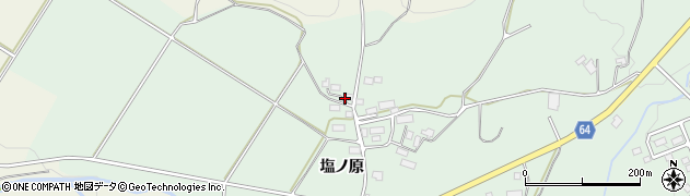 福島県磐梯町（耶麻郡）更科（瀬戸）周辺の地図