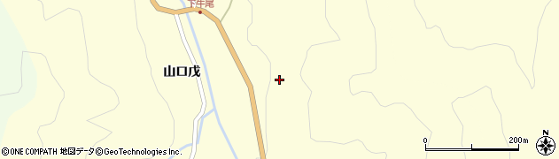 福島県西会津町（耶麻郡）下谷（代屋敷丁）周辺の地図