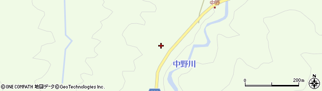 福島県西会津町（耶麻郡）野沢（白土）周辺の地図