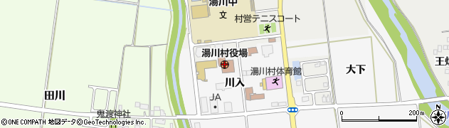 福島県湯川村（河沼郡）周辺の地図