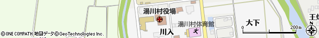 福島県河沼郡湯川村周辺の地図