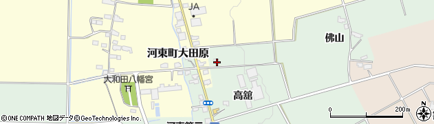 福島県会津若松市河東町熊野堂（龍塚）周辺の地図