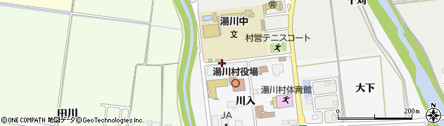 福島県湯川村（河沼郡）笈川（長瀞）周辺の地図