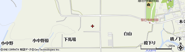 福島県磐梯町（耶麻郡）磐梯（下馬場）周辺の地図