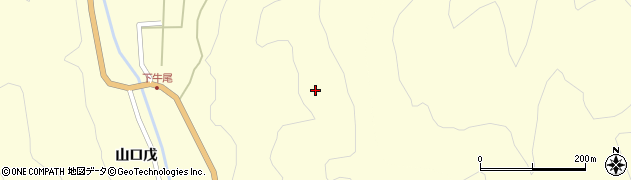福島県西会津町（耶麻郡）下谷（組窪丁）周辺の地図