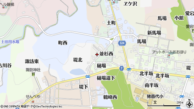 〒969-3113 福島県耶麻郡猪苗代町新地の地図