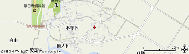 福島県磐梯町（耶麻郡）磐梯（湯殿）周辺の地図