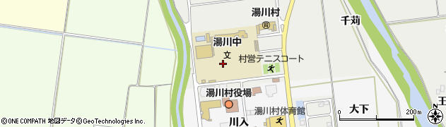 福島県湯川村（河沼郡）笈川（長瀞甲）周辺の地図