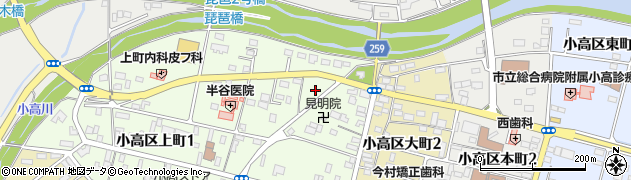 上野生花店周辺の地図