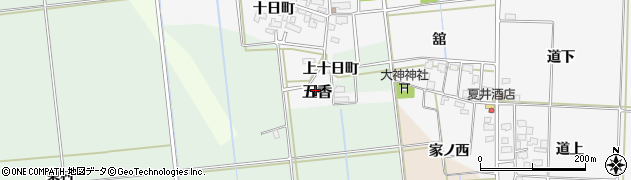 福島県河沼郡会津坂下町五香29周辺の地図