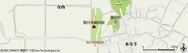 磐梯山慧日寺資料館周辺の地図