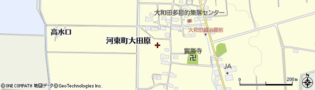 福島県会津若松市河東町大田原（村西）周辺の地図