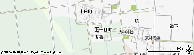 福島県河沼郡会津坂下町五香25周辺の地図