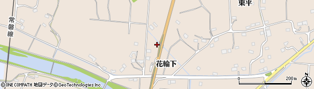福島県南相馬市小高区大井（花輪下）周辺の地図
