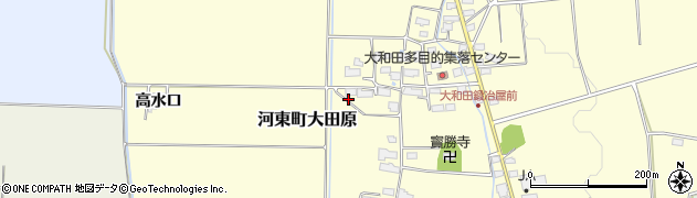 福島県会津若松市河東町大田原（村西甲）周辺の地図
