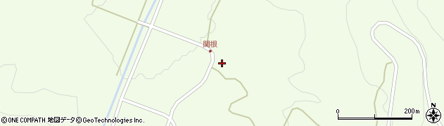 福島県西会津町（耶麻郡）野沢（関根前）周辺の地図