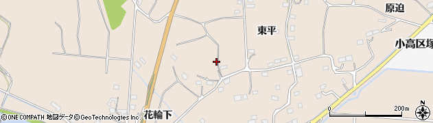 福島県南相馬市小高区大井（花輪）周辺の地図