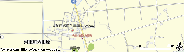 福島県会津若松市河東町大田原（村東）周辺の地図
