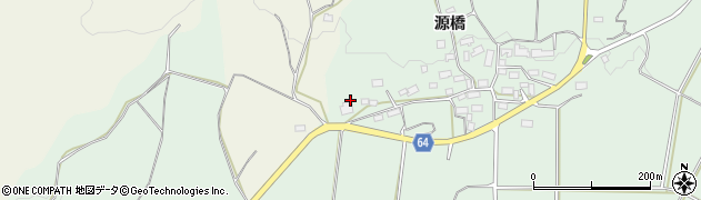 福島県磐梯町（耶麻郡）更科（寺西）周辺の地図