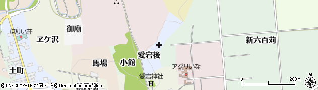 福島県猪苗代町（耶麻郡）愛宕後周辺の地図