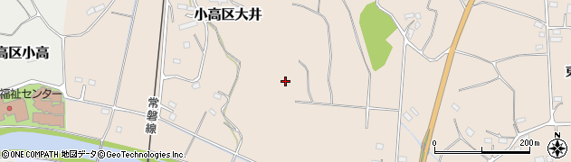 福島県南相馬市小高区大井（久能平）周辺の地図