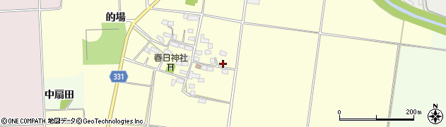 福島県湯川村（河沼郡）三川（早稲田甲）周辺の地図