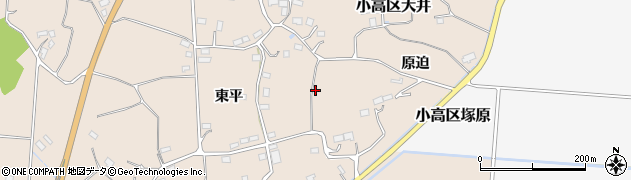 福島県南相馬市小高区大井（松崎）周辺の地図