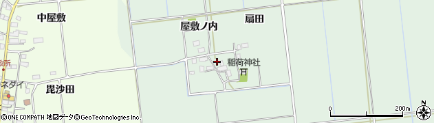 福島県会津坂下町（河沼郡）金上（屋敷ノ内）周辺の地図