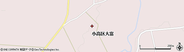 福島県南相馬市小高区大富1周辺の地図
