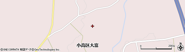 福島県南相馬市小高区大富（牛谷地）周辺の地図