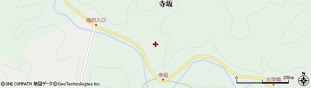 福島県二本松市太田向寺坂周辺の地図