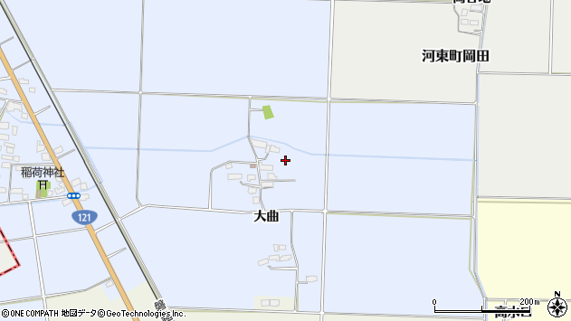 〒969-3402 福島県会津若松市河東町福島の地図
