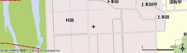 福島県湯川村（河沼郡）堂畑（村前）周辺の地図