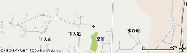 福島県南相馬市小高区小高坊山周辺の地図