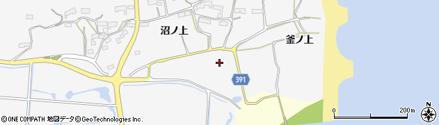 福島県南相馬市小高区塚原浜田周辺の地図