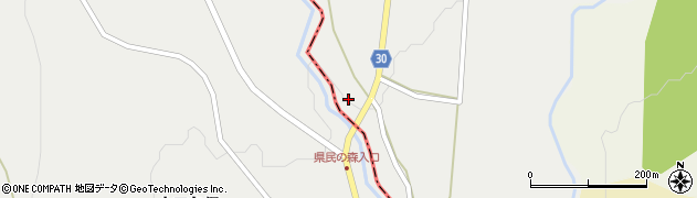 福島県二本松市馬場平156周辺の地図