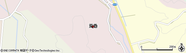 新潟県長岡市荒巻周辺の地図