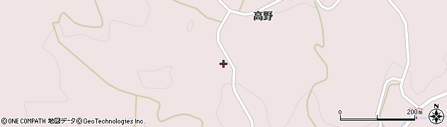 福島県二本松市戸沢羽瀬石周辺の地図