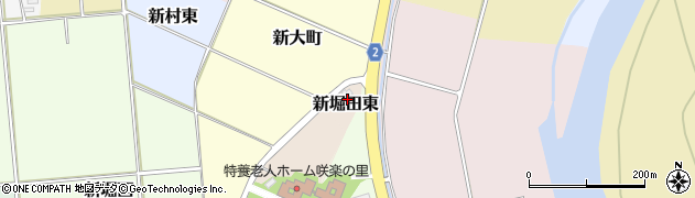 福島県猪苗代町（耶麻郡）新堀田東周辺の地図