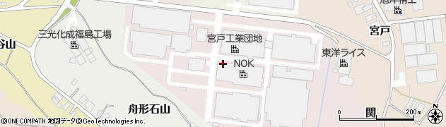 福島県二本松市関周辺の地図