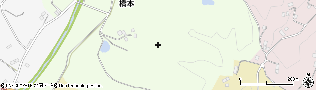 福島県二本松市橋本322周辺の地図