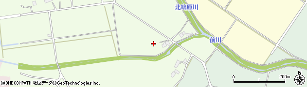 福島県南相馬市小高区南鳩原（北岩下）周辺の地図