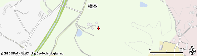 福島県二本松市橋本312周辺の地図