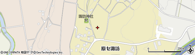 福島県二本松市原セ諏訪周辺の地図