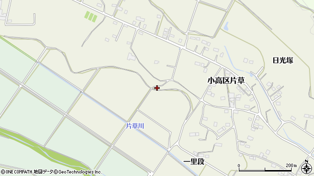 〒979-2101 福島県南相馬市小高区片草の地図