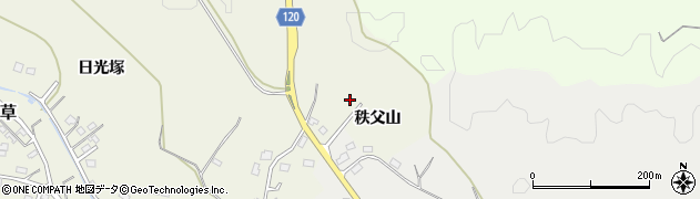福島県南相馬市小高区片草（秩父山）周辺の地図