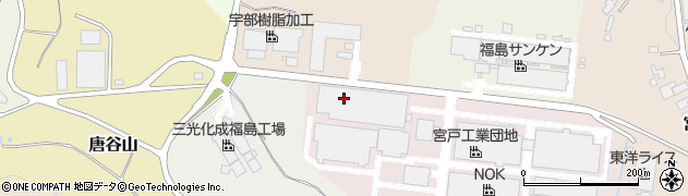 ＮＯＫ株式会社　二本松事業場周辺の地図