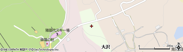 福島県猪苗代町（耶麻郡）大沢周辺の地図