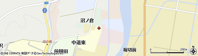 福島県耶麻郡猪苗代町中道東周辺の地図