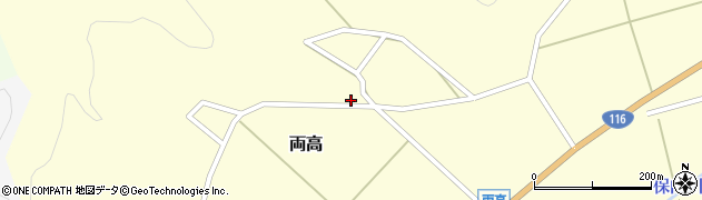 新潟県長岡市両高1392周辺の地図